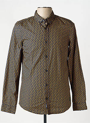 Chemise manches longues imprimé fantaisie bleu SCOTCH & SODA homme