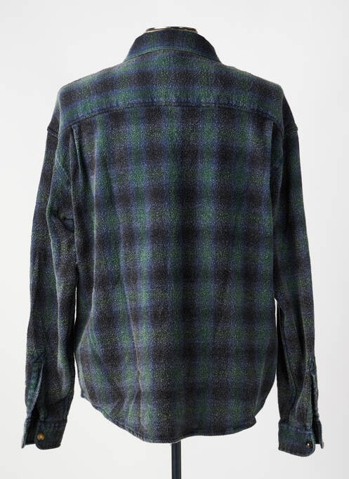 Chemise manches longues imprimé fantaisie bleu DEUS EX MACHINA homme