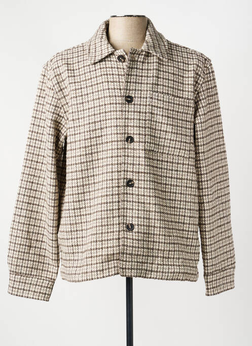 Veste casual coupe droite gris SELECTED homme