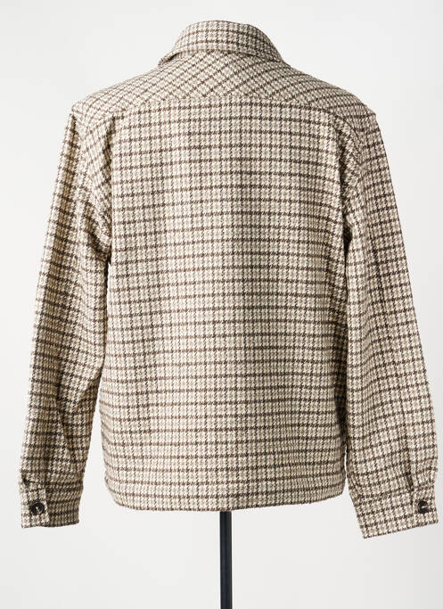 Veste casual coupe droite gris SELECTED homme