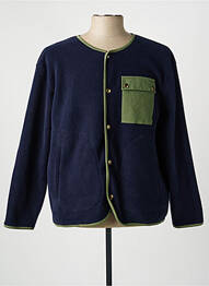 Polaire col rond bleu 12 PM homme