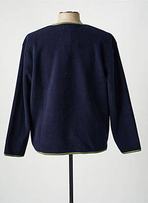 Polaire coupe droite bleu 12 PM homme