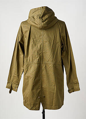 Parka manches longues a capuche vert EL GANSO homme