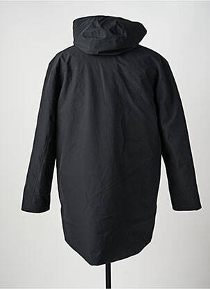 Parka manches longues a capuche noir SELECTED homme