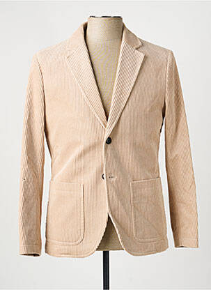 Blazer coupe cintrée beige SELECTED homme
