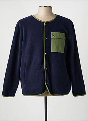 Polaire col rond bleu 12 PM homme