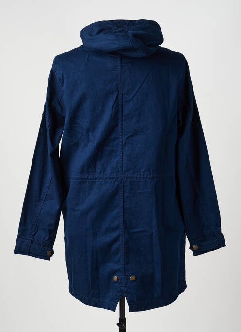 Parka manches longues a capuche bleu EL GANSO homme