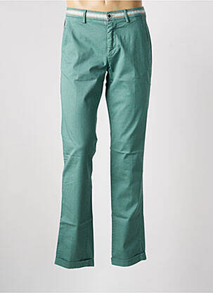 Pantalon chino tissage popeline taille normale vert MASON'S homme