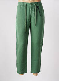 Pantalon slim tissage popeline taille normale vert STRELLSON homme