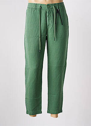 Pantalon slim tissage popeline taille normale vert STRELLSON homme
