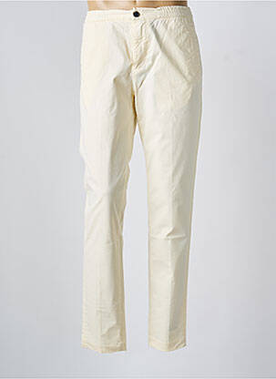 Pantalon chino tissage popeline taille normale beige TOMMY HILFIGER homme