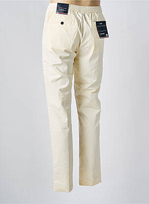 Pantalon chino tissage popeline taille normale beige TOMMY HILFIGER homme
