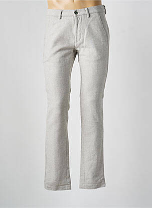 Pantalon chino tissage chiné taille normale gris MASON'S homme