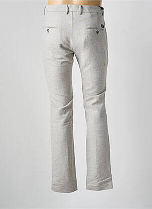 Pantalon chino tissage chiné taille normale gris MASON'S homme
