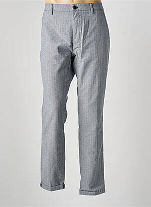 Pantalon chino tissage popeline taille normale gris MASON'S homme