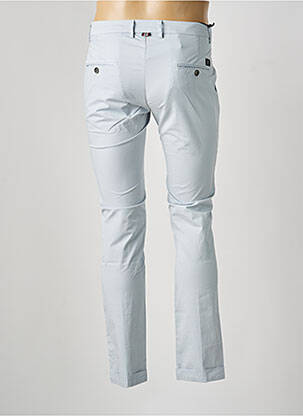 Pantalon chino tissage popeline taille normale bleu MASON'S homme