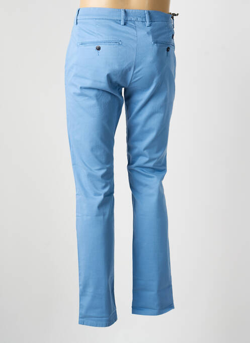 Pantalon chino tissage popeline taille normale bleu TELERIA ZED homme