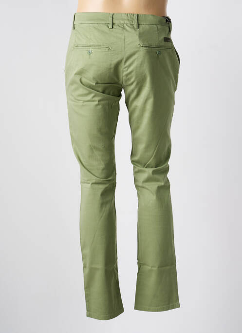 Pantalon chino tissage popeline taille normale vert TELERIA ZED homme