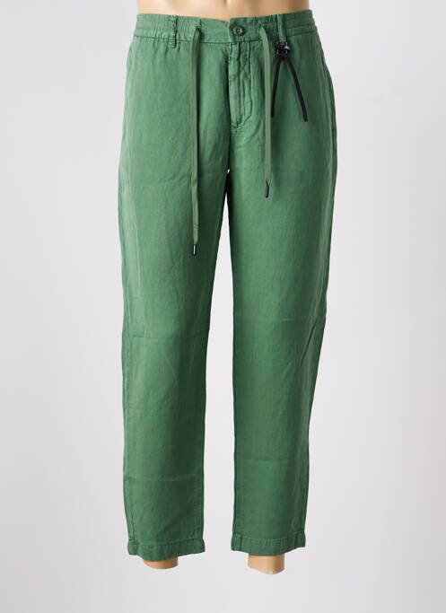 Pantalon slim tissage popeline taille normale vert STRELLSON homme