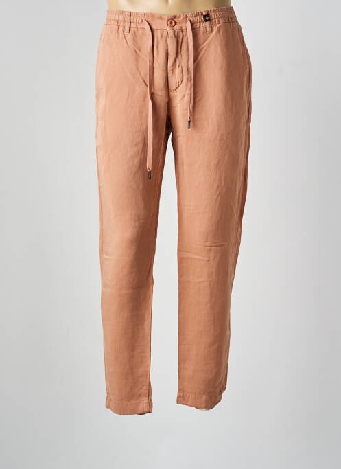 Pantalon slim tissage popeline taille normale marron STRELLSON homme