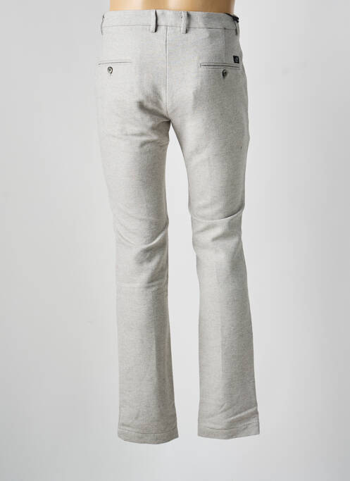 Pantalon chino tissage chiné taille normale gris MASON'S homme
