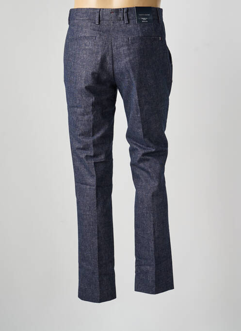 Pantalon chino tissage chiné taille normale bleu TOMMY HILFIGER homme