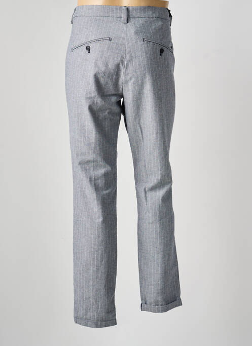 Pantalon chino tissage popeline taille normale gris MASON'S homme