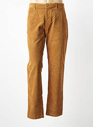 Pantalon chino stretch taille normale marron TOMMY HILFIGER homme