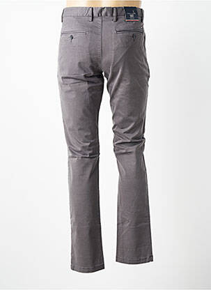 Pantalon chino stretch taille normale gris TOMMY HILFIGER homme