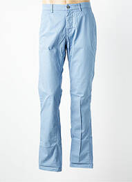 Pantalon chino stretch taille normale bleu MASON'S homme