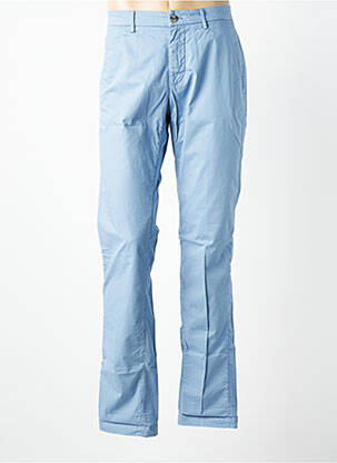 Pantalon chino stretch taille normale bleu MASON'S homme
