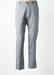 Pantalon chino stretch taille normale bleu STRELLSON homme