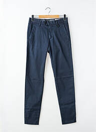 Pantalon chino stretch taille normale bleu STRELLSON homme
