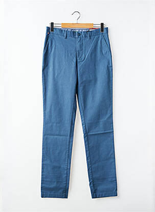Pantalon chino stretch taille normale bleu TOMMY HILFIGER homme