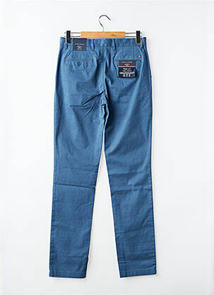 Pantalon chino stretch taille normale bleu TOMMY HILFIGER homme