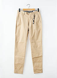Pantalon chino stretch taille normale beige STRELLSON homme