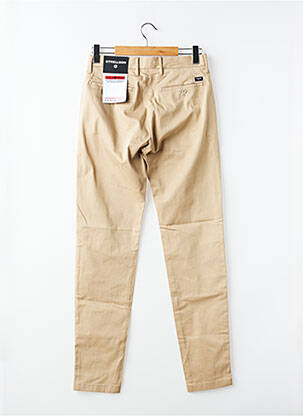 Pantalon chino stretch taille normale beige STRELLSON homme