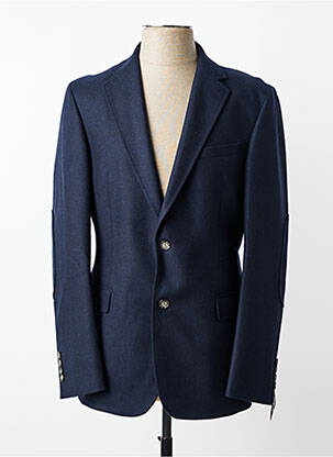 Veste casual fermeture boutonnée sur le devant bleu STRELLSON homme