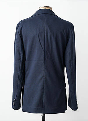 Blazer coupe cintrée bleu TOMMY HILFIGER homme