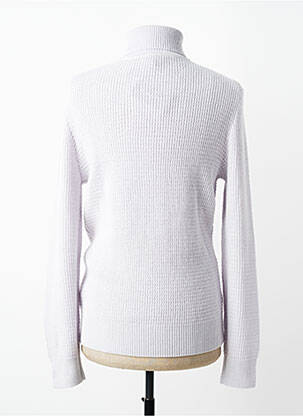 Pull col roulé coupe cintrée manches longues gris STRELLSON homme