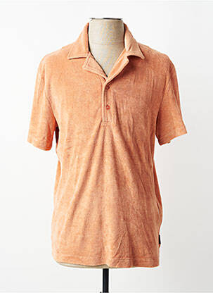 Polo coupe cintrée manches courtes orange STRELLSON homme