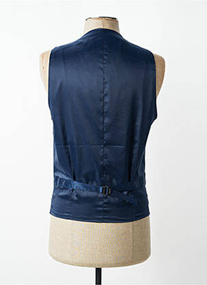 Gilet sans manche effet matière satinée bleu STRELLSON homme