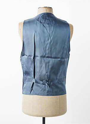 Gilet sans manche effet matière satinée bleu STRELLSON homme