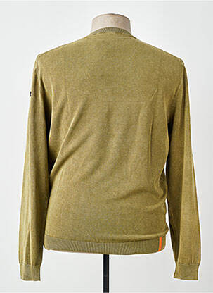 Pull col rond manches longues vert RRD (ROBERTO RICCI DESIGNS) homme