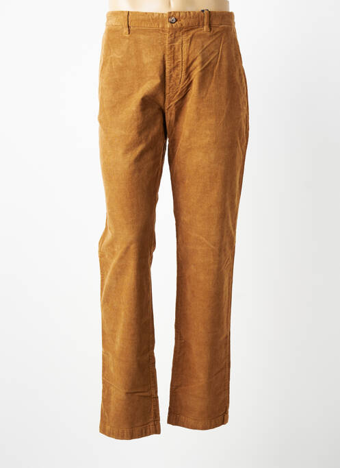 Pantalon chino stretch taille normale marron TOMMY HILFIGER homme