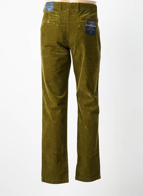 Pantalon chino stretch taille normale vert TOMMY HILFIGER homme