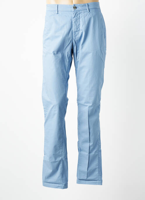 Pantalon chino stretch taille normale bleu MASON'S homme