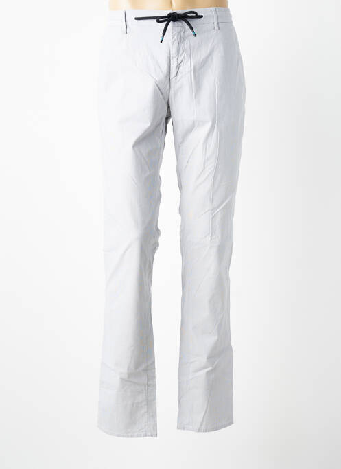Pantalon droit stretch taille normale gris MASON'S homme