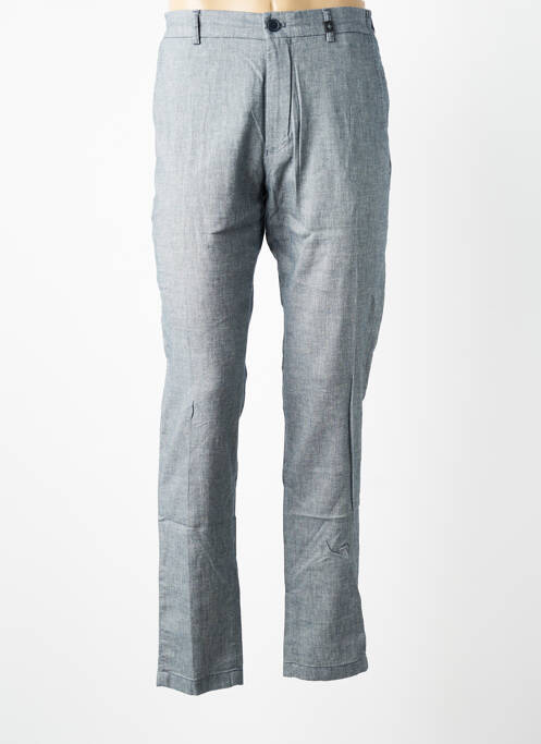 Pantalon chino stretch taille normale bleu STRELLSON homme