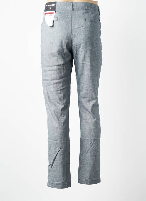 Pantalon chino stretch taille normale bleu STRELLSON homme